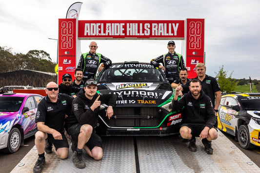 Important win for Paddon and Kennard at Adelaide Rally