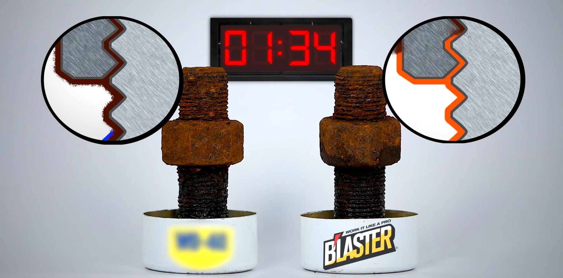 Load video: PB B'laster Wicking Test | Penetrant vs Lubricant